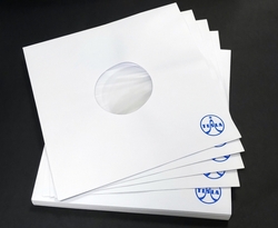 TESLA 12" LP Inner Sleeves white 90g