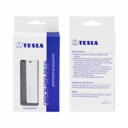 TESLA Static-Off Carbon Fiber Record Brush