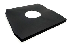 TESLA 12" LP Inner Sleeve black 80g angled