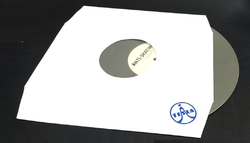 TESLA 12" LP Inner Sleeves white 90g angled