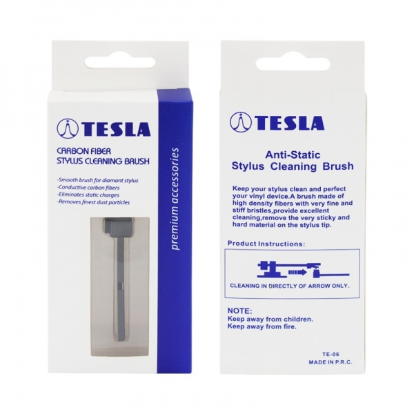 TESLA Static-Off Carbon Fiber Stylus Brush