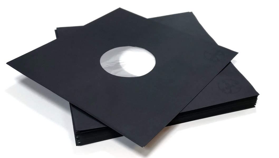 TESLA 12" LP Inner Sleeve black 80g 